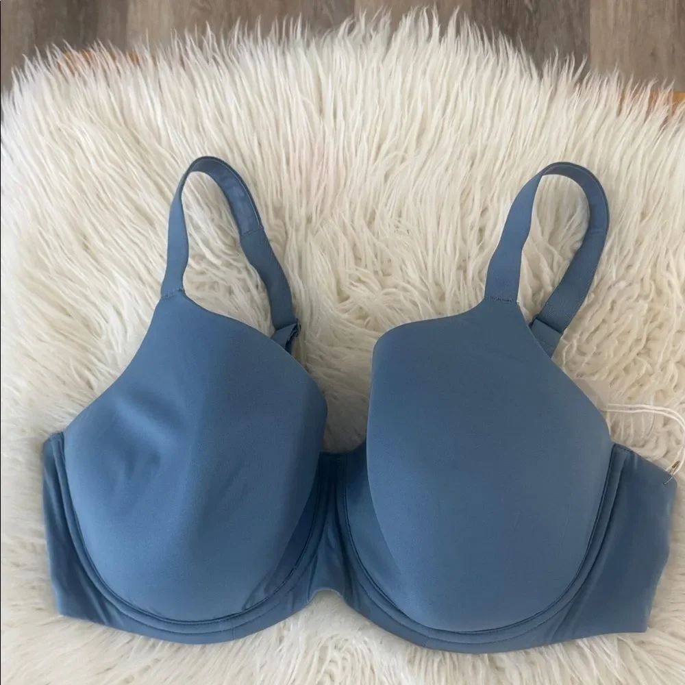 Bare Necessities Slate Blue Full Coverage Bra Size 40DDD NWT